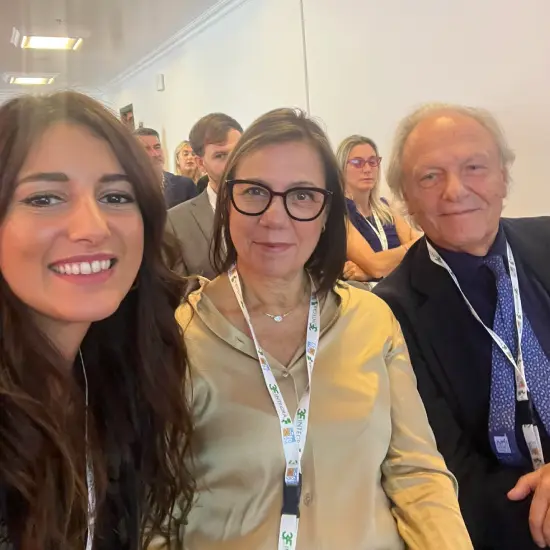 Dott.ssa-Valentina-Pino-con-Dott.ssa-Salgarello-e-Dott.-Gasperoni