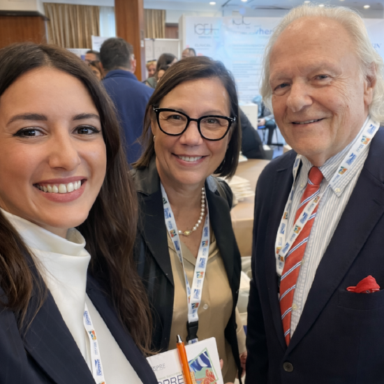 dr.ssa Valentina Pino con Prof.ssa Salgarello e Prof. Gasperoni